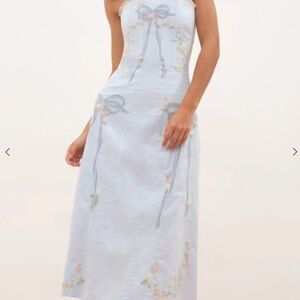 For love and lemons blue dress medium